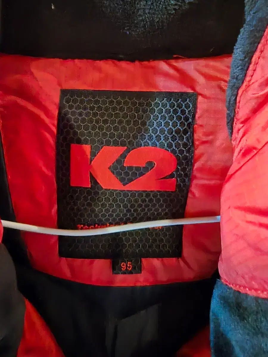 K2 レッド/ブラック ダウン アウター - メルカリ