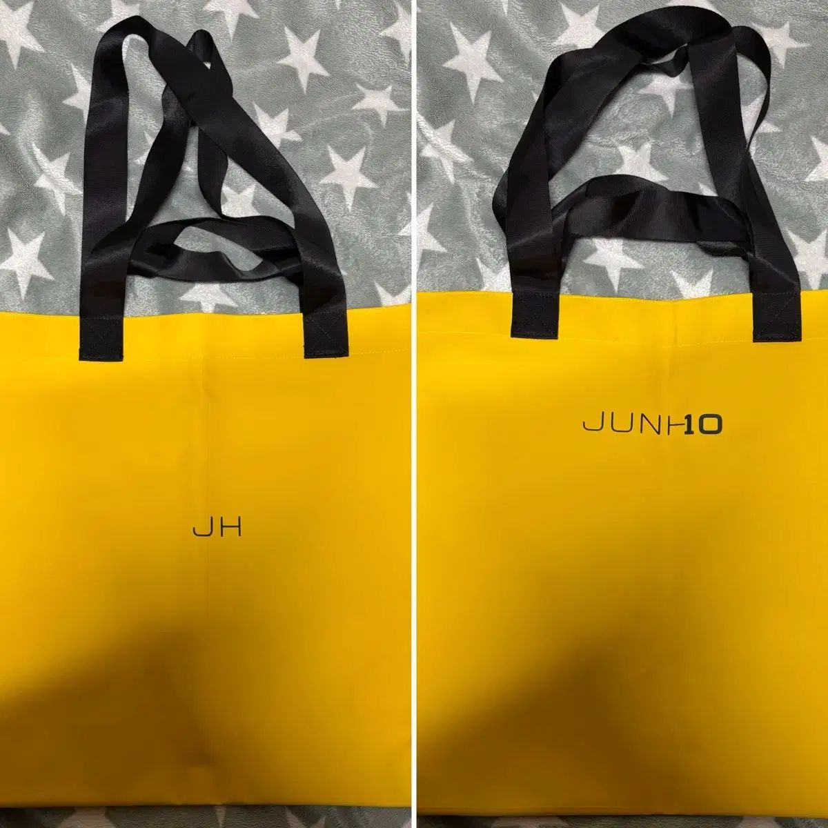 ジュノ 2PMMidnight トートバッグ ネイビー/イエロー イ・ジュノ(LEE JUNHO) 10周年 日本コンサート グッズ バッグ - メルカリ