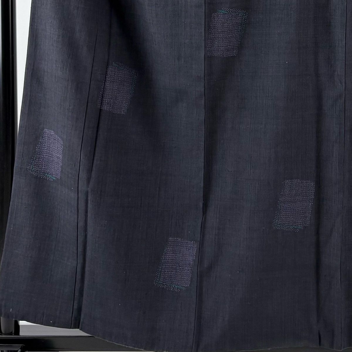 美品】 結城紬 身丈158.5cm 裄丈67cm M 袷 本場結城紬 奥順 100飛 証紙