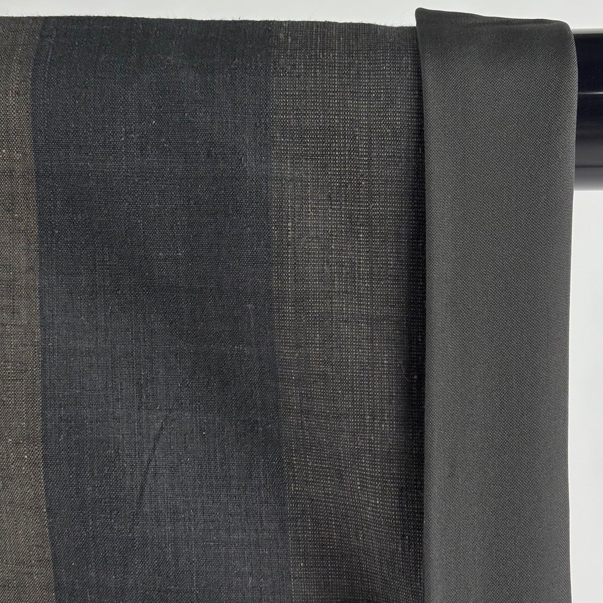 美品】 結城紬 身丈170cm 裄丈67cm M 袷 本場結城紬 河野商店 証紙