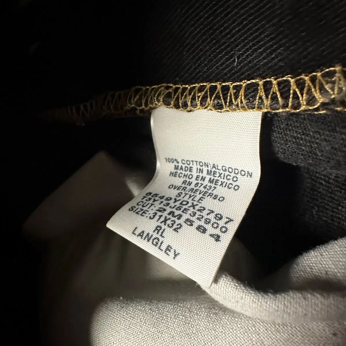 POLO RALPH LAUREN デニム ジーンズ ブラックパンツ