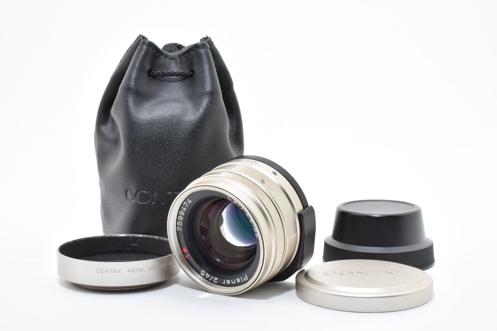 極美品 CONTAX コンタックス Planar 45mm F2 T* プラナー CONTAX Planar T* 45mm F2 [G] – 東京CAMERA