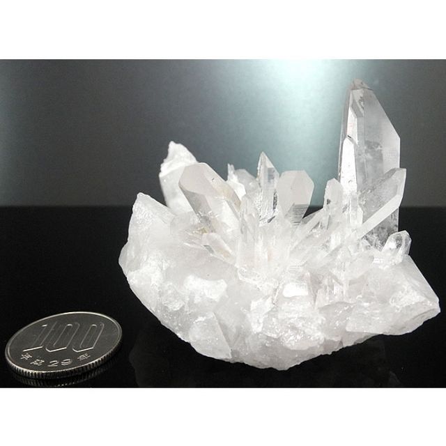 貴重な一点物 ☆天然水晶クラスター【アメリカ アーカンソー州産 原石