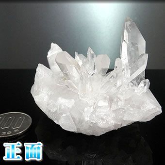 貴重な一点物 ☆天然水晶クラスター【アメリカ アーカンソー州産 原石