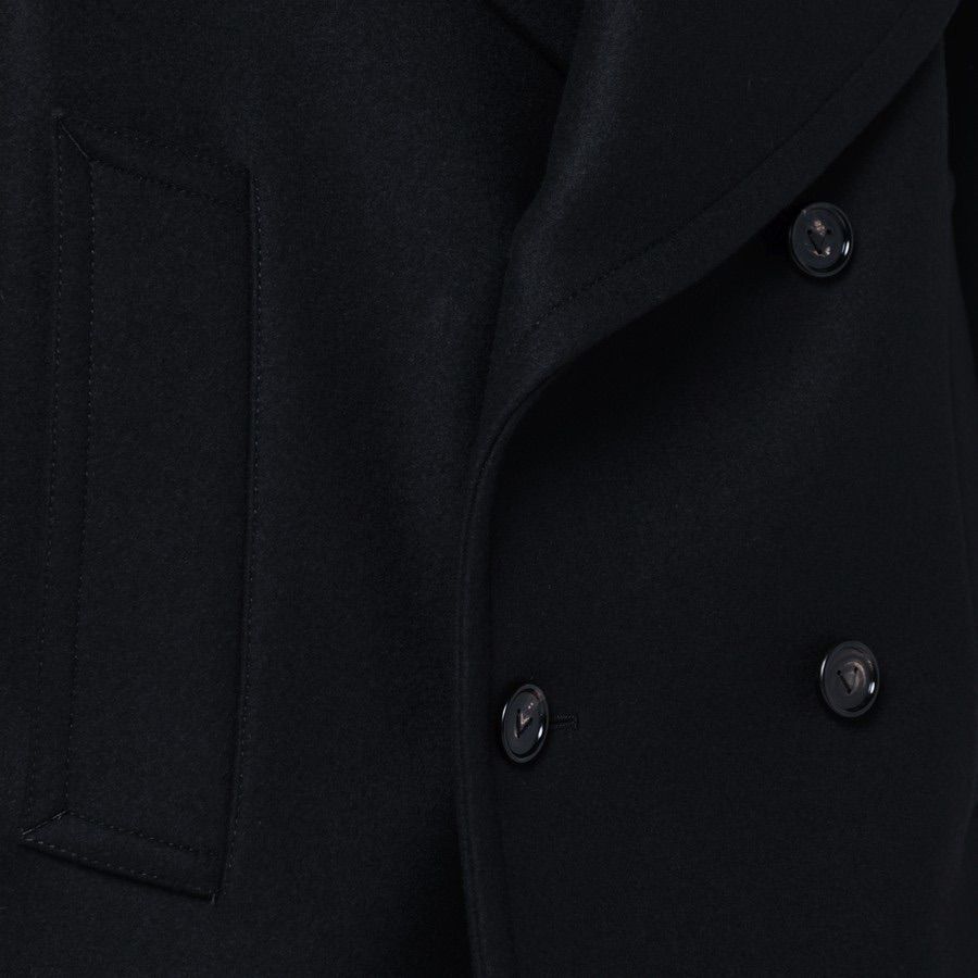 BOTTEGA VENETA ウールダブルブレストコート BOTTEGA VENETA - 美品 ボッテガヴェネタ BOTTEGA VENETA ダブル