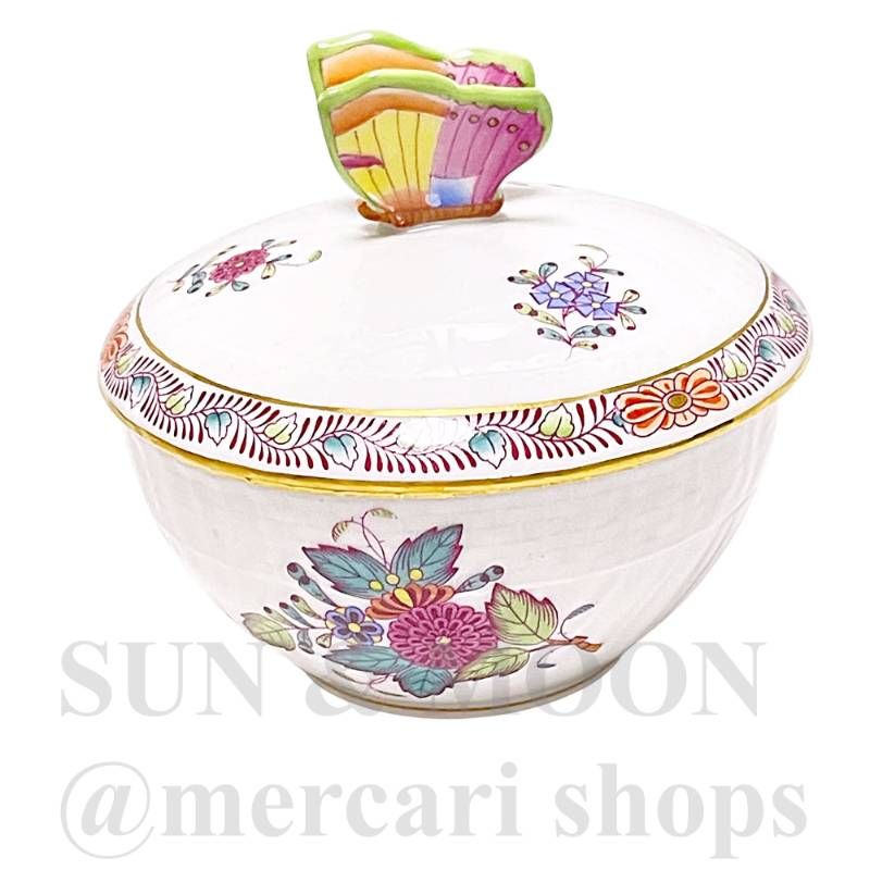 【Herend】ヘレンド アポニーシュガーポットクリーマーサービス Herend】ヘレンド アポニーシュガーポットクリーマーサービス - メルカリ