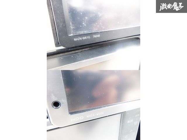 ジャンクトヨタ純正 カーナビセット HDDナビ メモリーナビ 6台セット