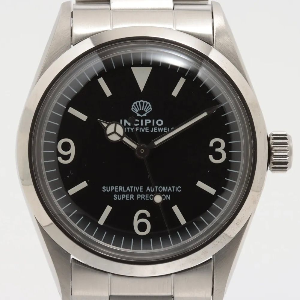 希少・美品】腕時計 メンズ インキピオ INCIPIO 8 エクスプローラー
