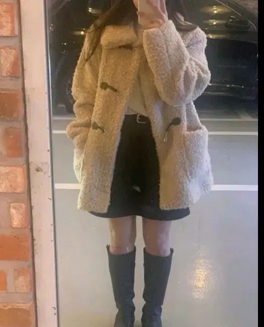 ショップ シープスキン ボアコート シープスキン Nigel Cabourn