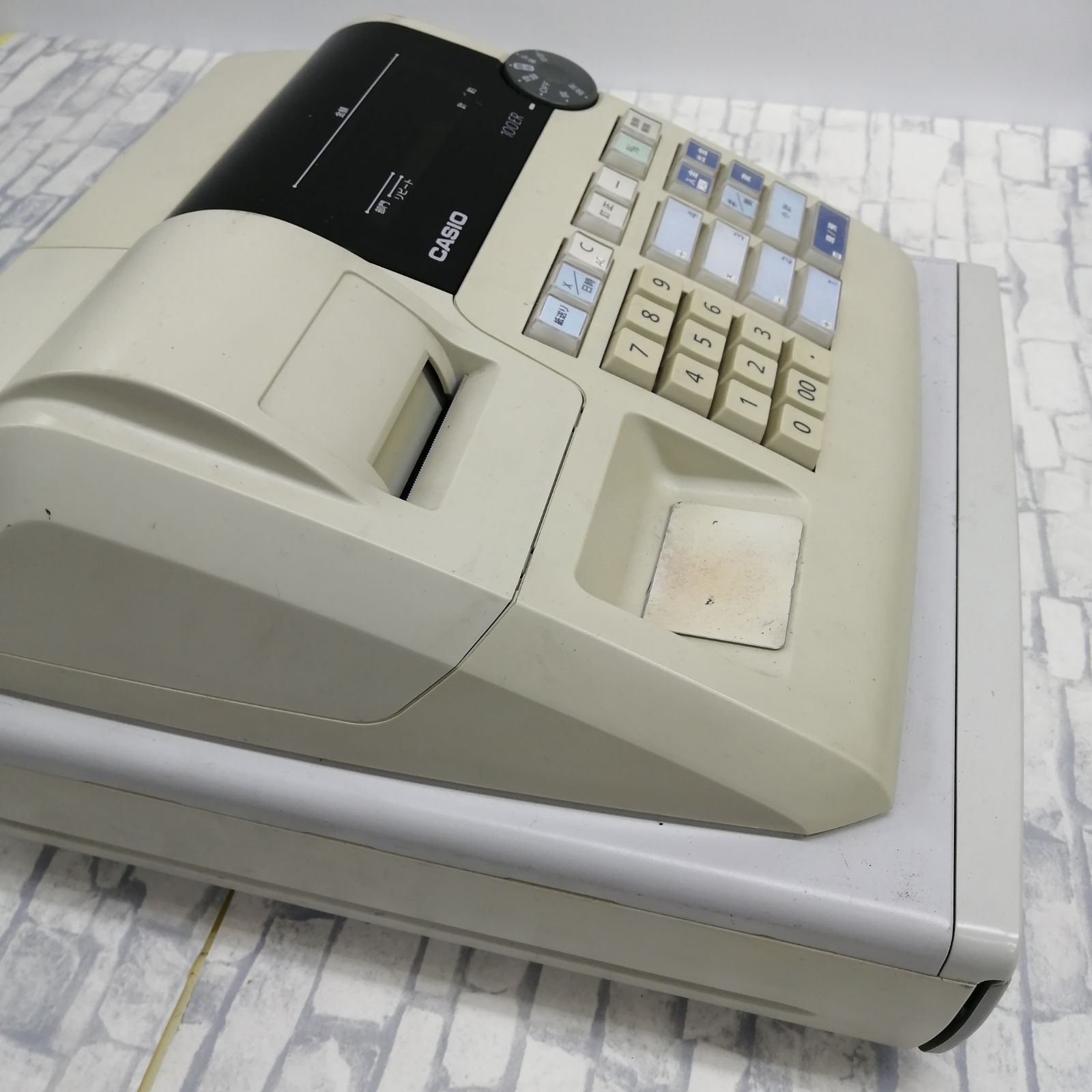 ジャンク】CASIO レジ 100er - メルカリ