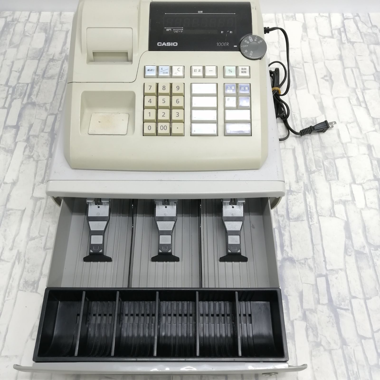 ジャンク】CASIO レジ 100er - メルカリ