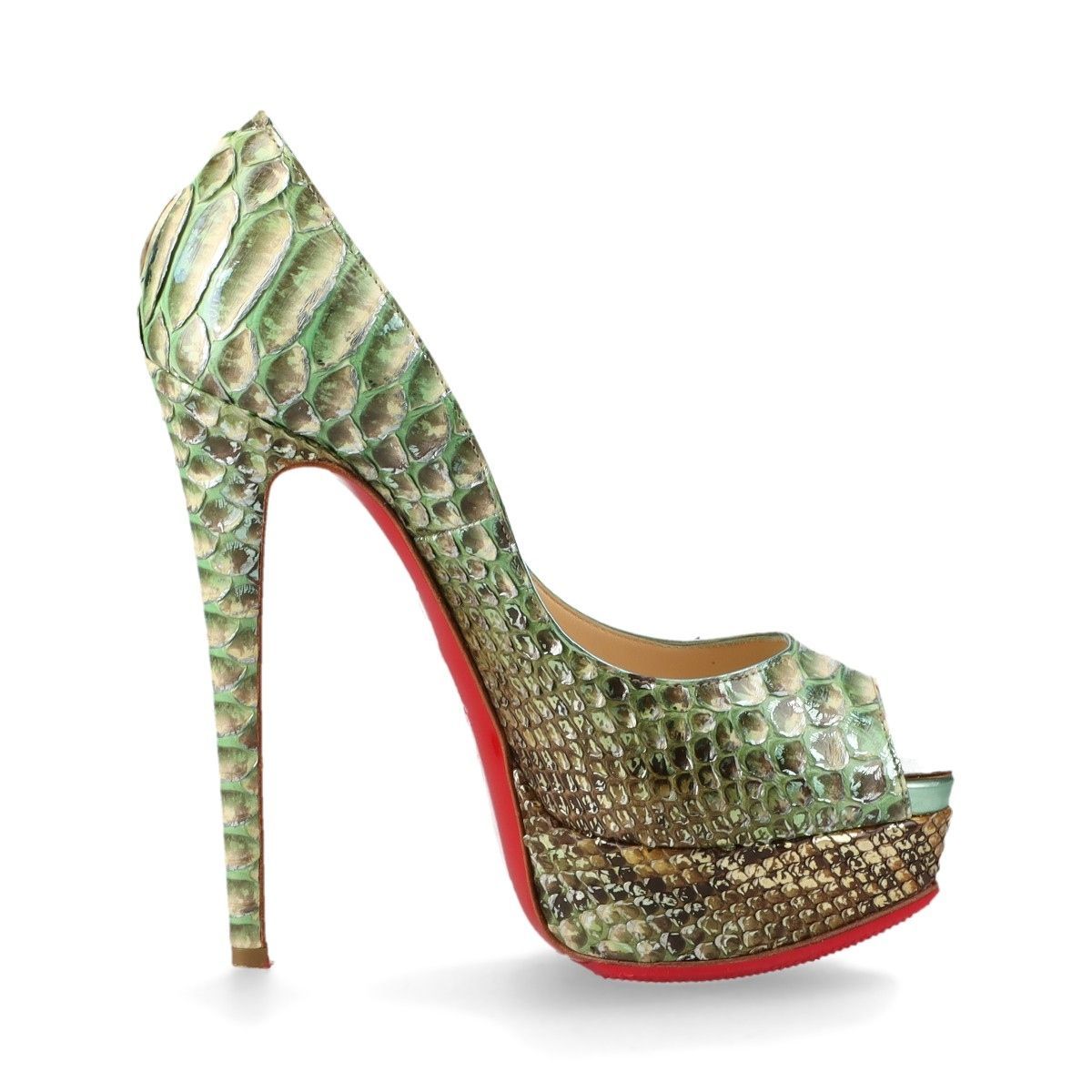 情！！【美品】ルブタン　Lady Peep 150 パンプス Christian Louboutin クリスチャンルブタン LADY PEEP 150 PYT