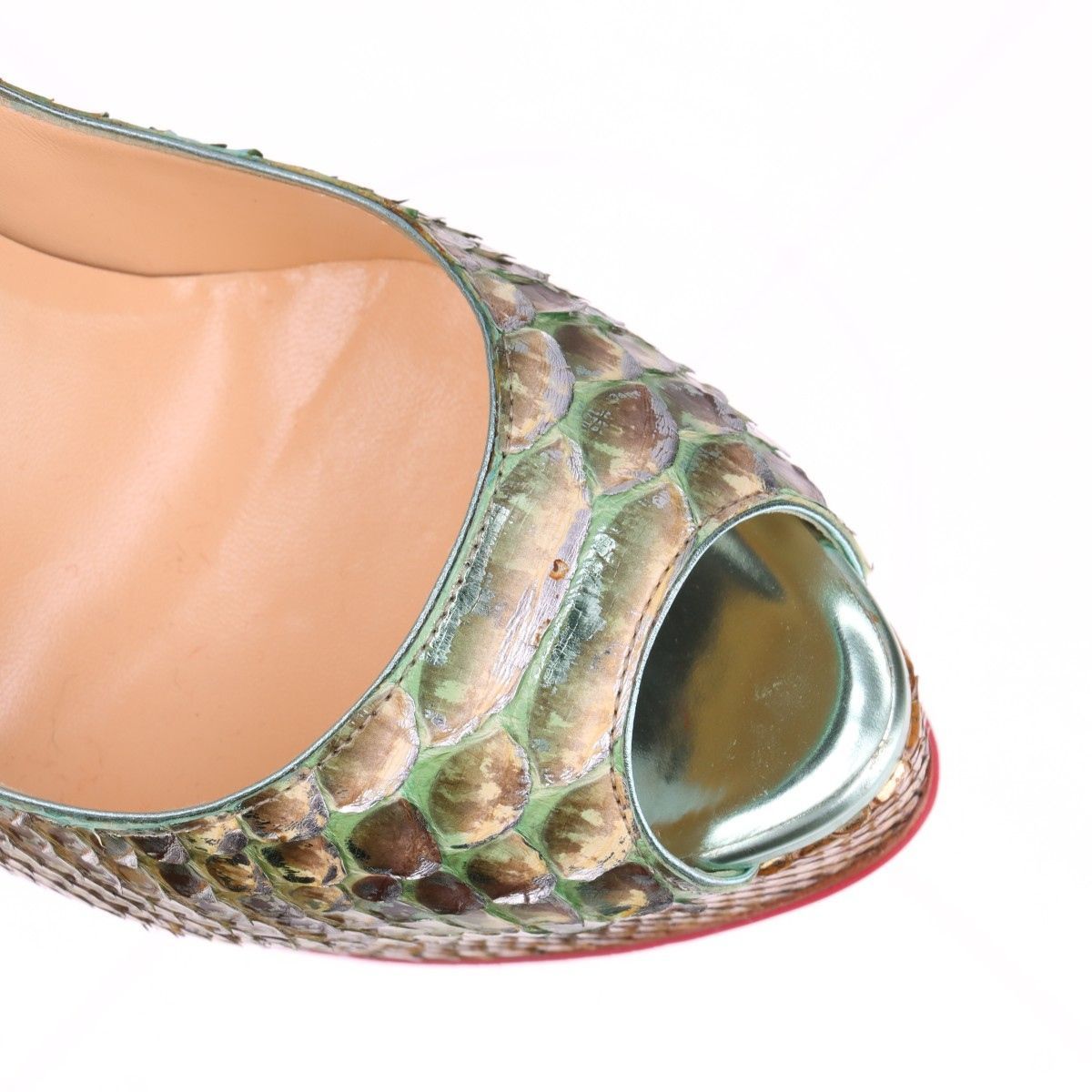 Christian Louboutin クリスチャンルブタン LADY PEEP 150 PYT