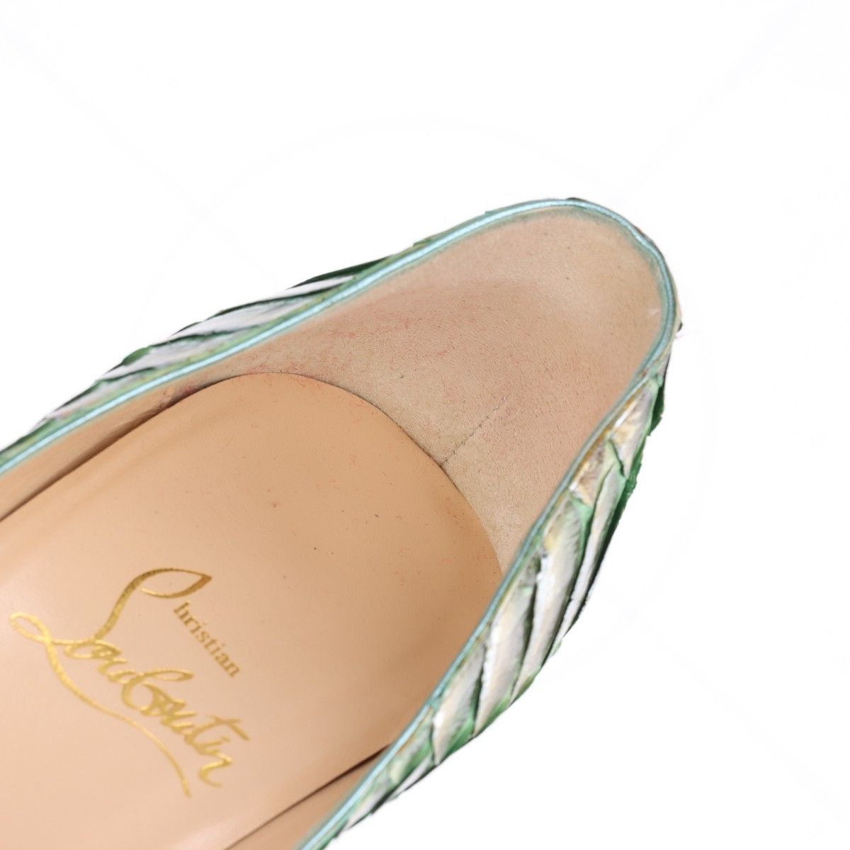 Christian Louboutin クリスチャンルブタン LADY PEEP 150 PYT