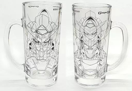 中古】マグカップ・湯のみ ガンダムエクシア＆ガンダム・バルバトス
