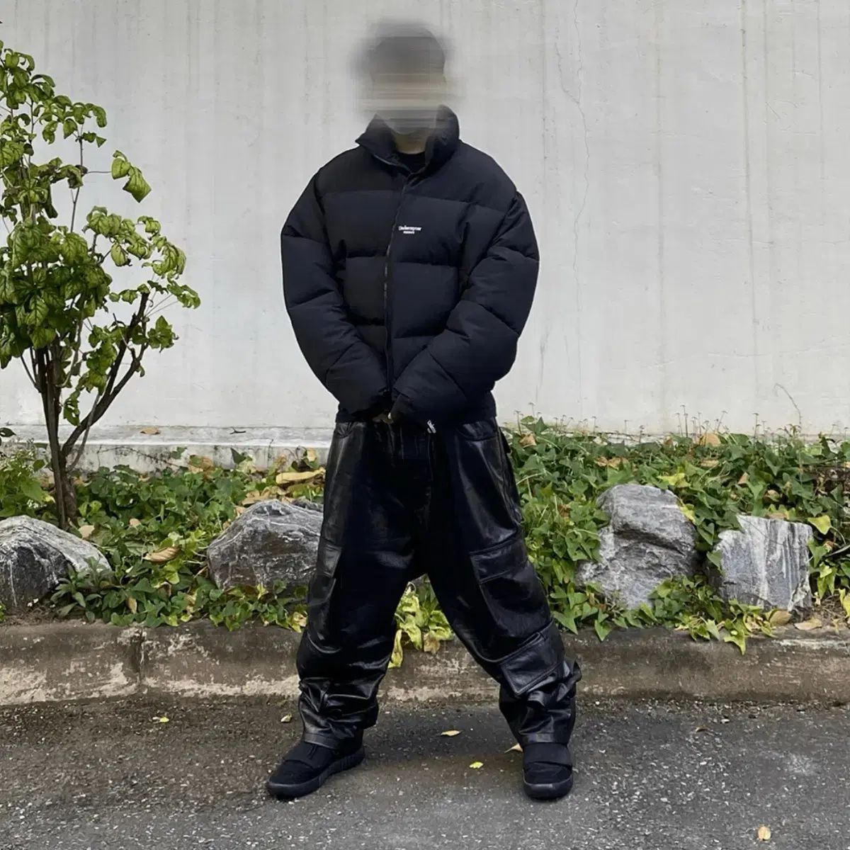 2 アンダーマイカー 麻 クロップド ダウン ジャケット ブラック - メルカリ