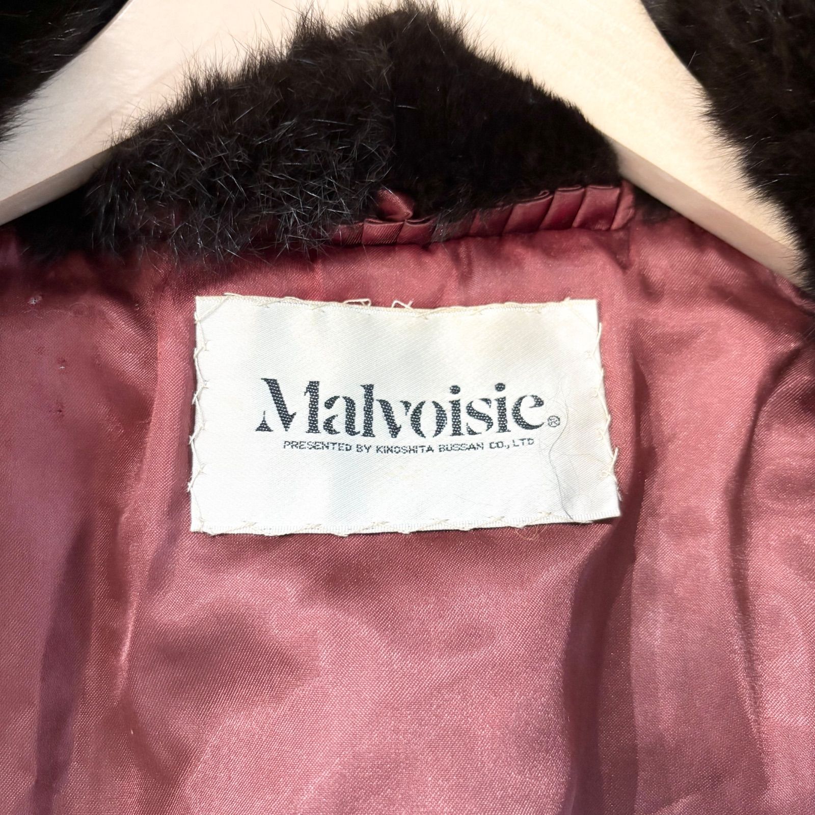 ZM1699 Malvoisie マルヴォワジー ファーコート ジャケット ミンク