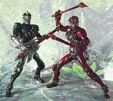 中古】フィギュア S.I.C VOL.33 仮面ライダーヒビキクレナイ＆仮面