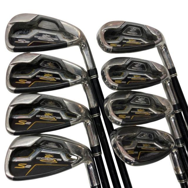 中古】 コブラ KING cobra S2 8S アイアンセット IR Cobra Tour AD