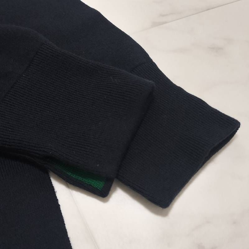 ENFOLD エンフォルドタッチバックフレア プルオーバーニット ネイビー