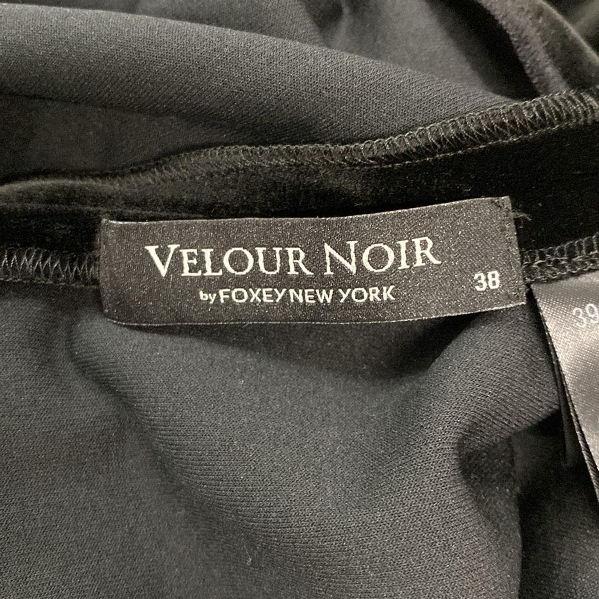 ベロアノワールバイフォクシー ニューヨーク 長袖カットソー サイズ38