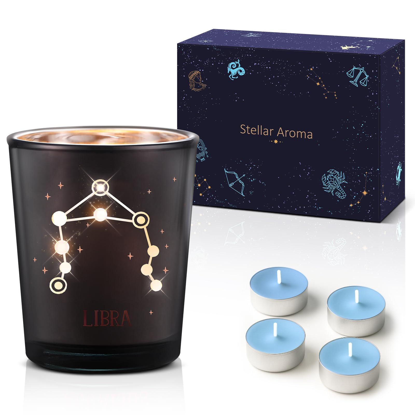 星座アロマキャンドル (てんびん座) [てんびん座] - メルカリ