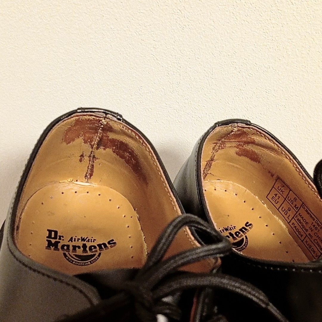 購入 Dr.Martens 1461 UK7 ブラック ドクターマーチン 1461 3ホール