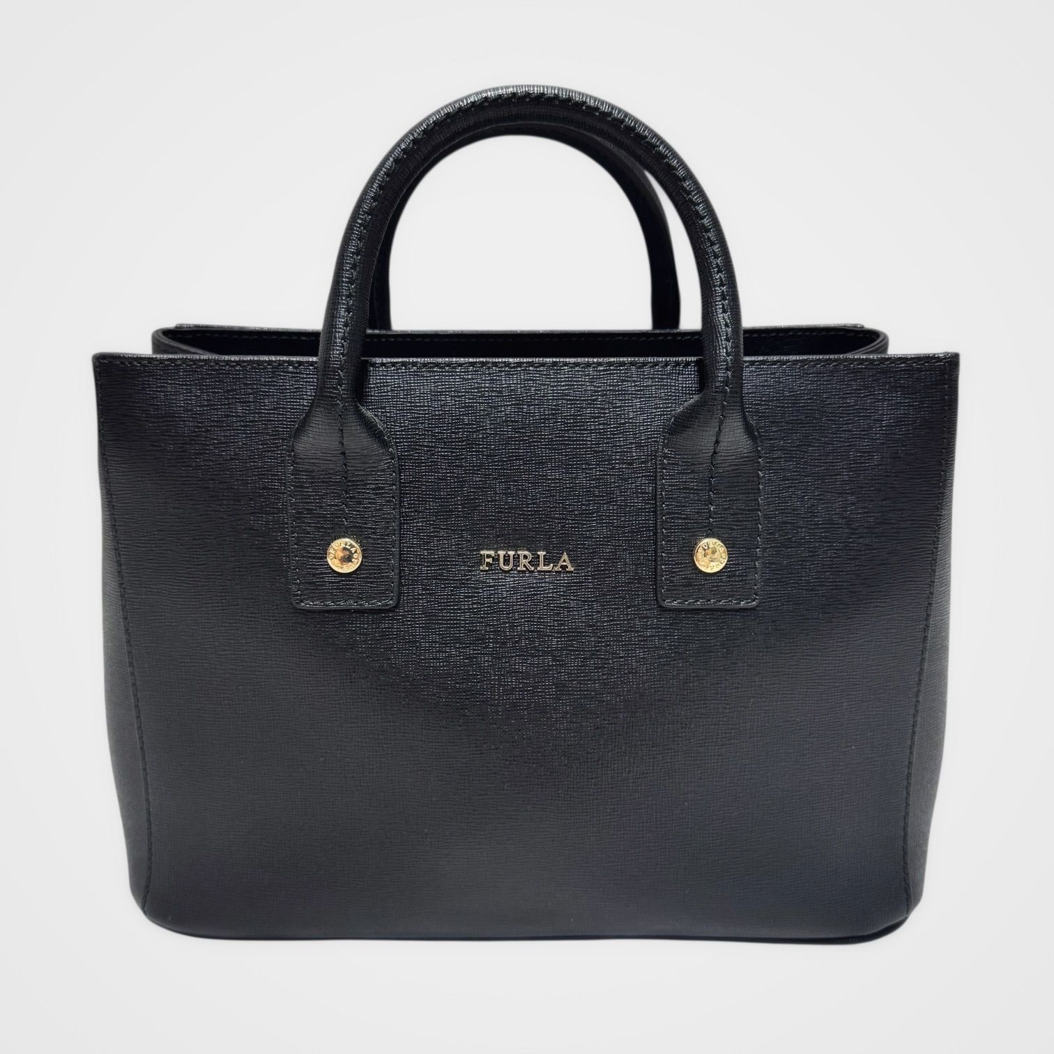 超美品！FURLA フルラ LINDA リンダ レザー ハンドバッグ トートバッグ