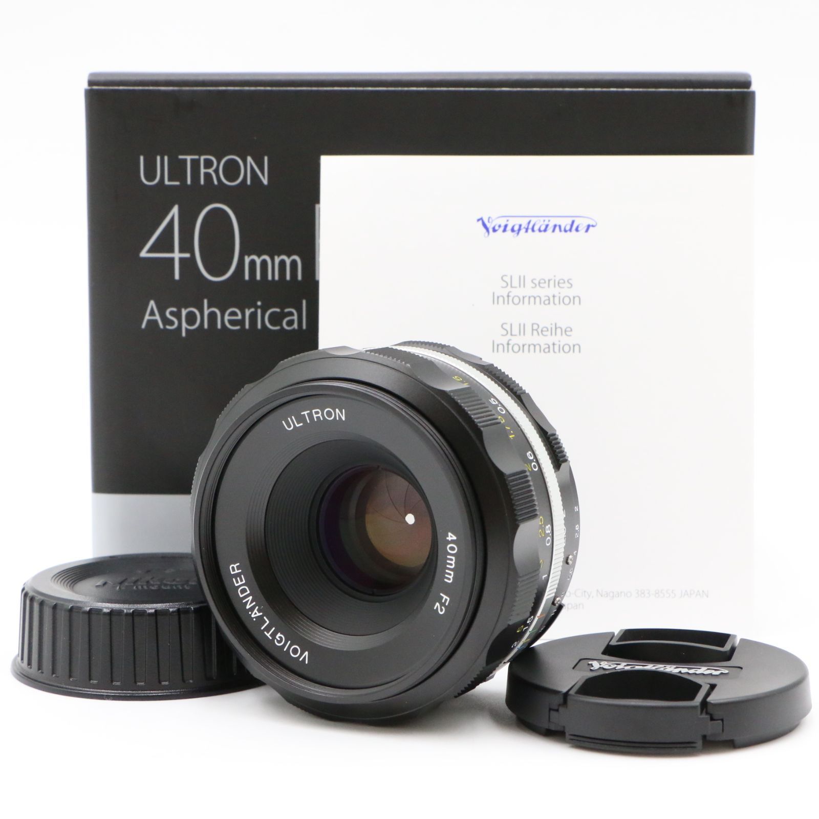 美品　フォクトレンダー ULTRON 40mm F2 SL Aspherical Amazon.com : Voigtlander Ultron 40mm f/2 SL-II S Aspherical Lens