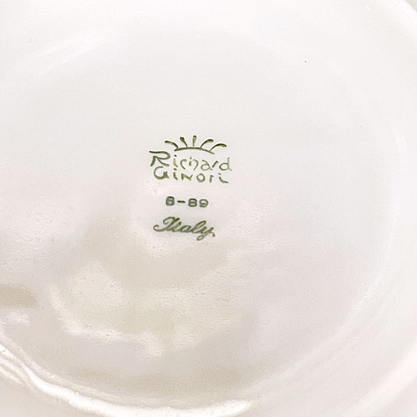 リチャードジノリ クリッパー スープカップ&ソーサー 2組 TD2512-2