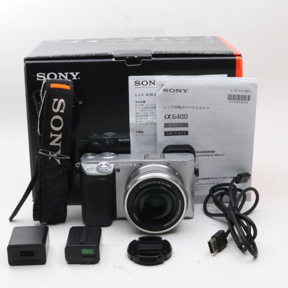 SONY α6400 SELP1650 ズームレンズ付き Amazon | SONY(ソニー) APS-C ミラーレス一眼カメラ α6400 ダブル