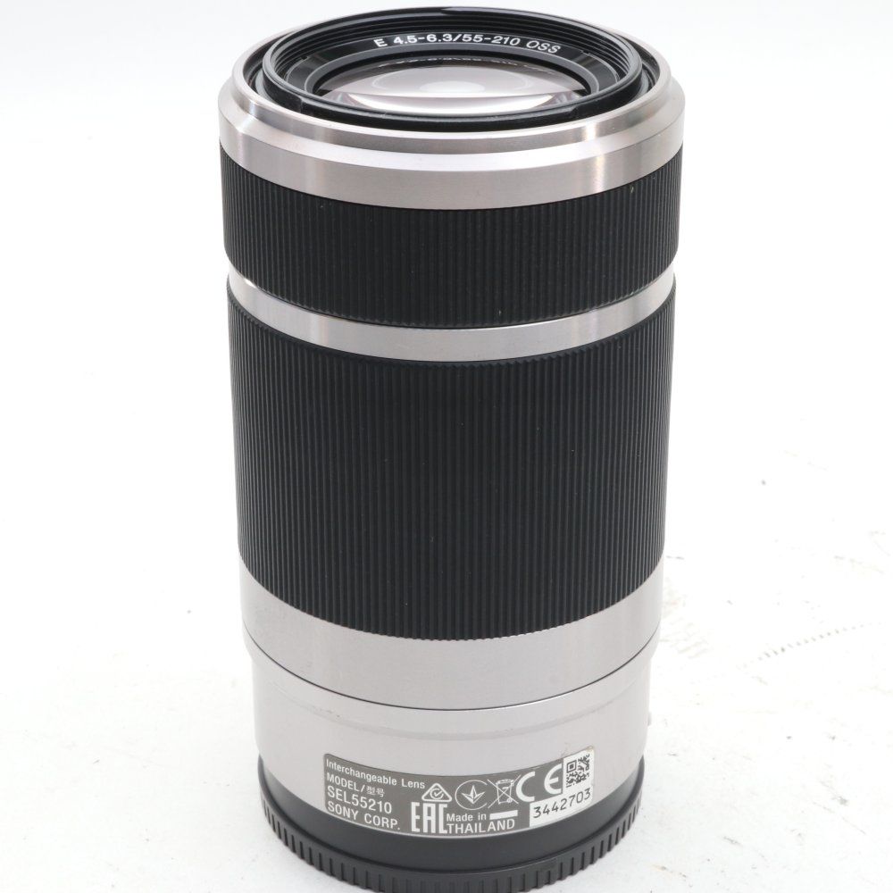 SONY ソニー　SEL55210 望遠ズームレンズ カメラレンズ E 55-210mm F4.5-6.3 OSS APS-C用 ブラック SEL55210