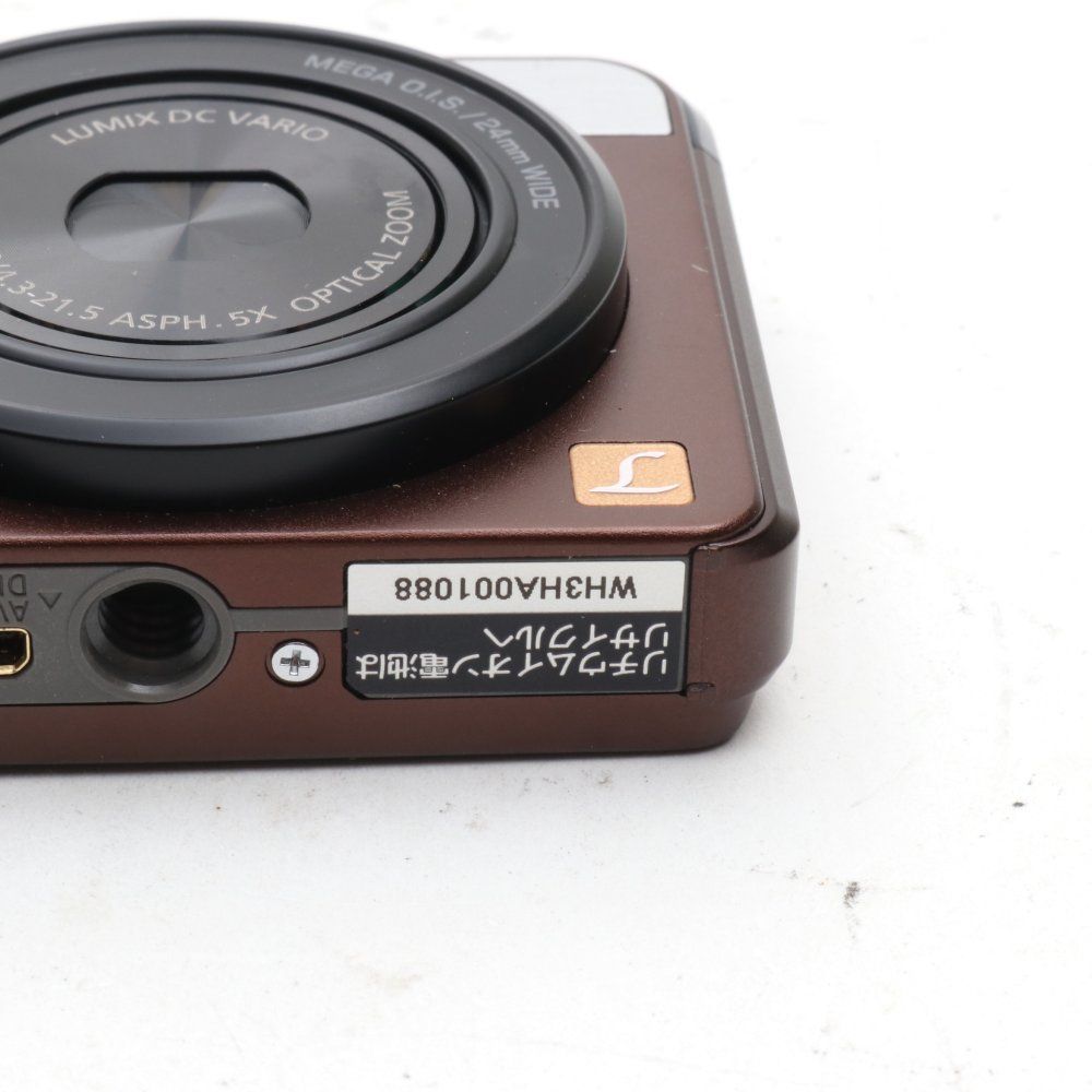 LUMIX DMC-XS3-T ブラウン Panasonic 中古】Panasonic パナソニック LUMIX DMC-XS3 ブラウン コンパクト