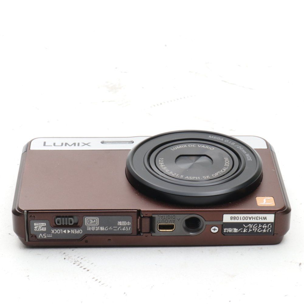 パナソニック デジタルカメラ ルミックス XS3 光学5倍 ブラウン DMC