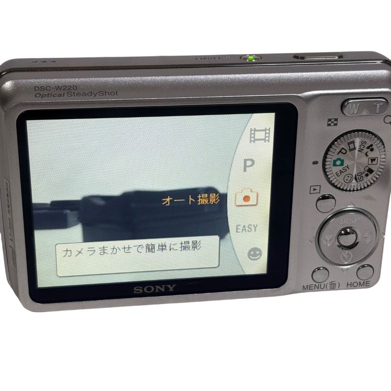 現状品】SONY ソニー Cyber-shot DSC-W220 シルバー 美品 撮影可能