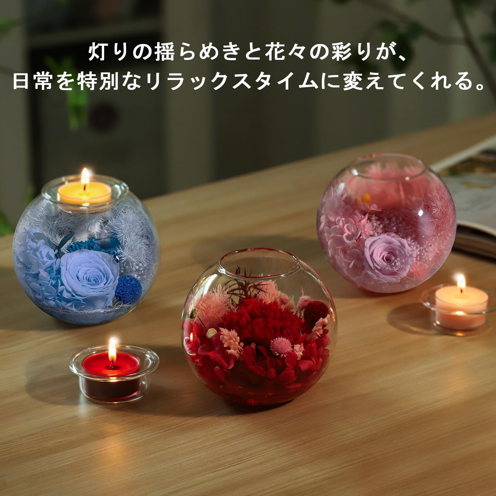 プリザーブドフラワー カーネーション 赤 母の日プレゼント