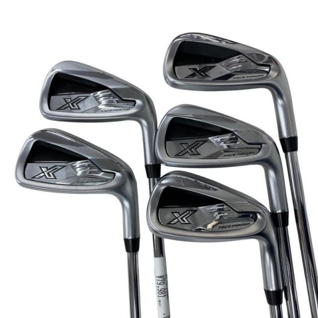 【爆買い，定番人気】 【中古】 ダンロップ XXIO(2022) eks 7S アイアンセット IR 純正特注シャフト (フレックスS) メンズ 男性用 右利き 右用 Bランク ゴルフクラブ 単体アイアン