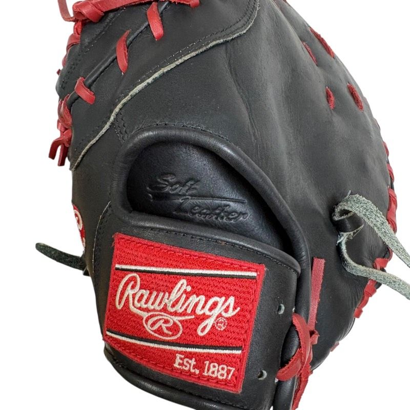 現状品】Rawlings ローリングス 左利き 左投げ グローブ ブラック