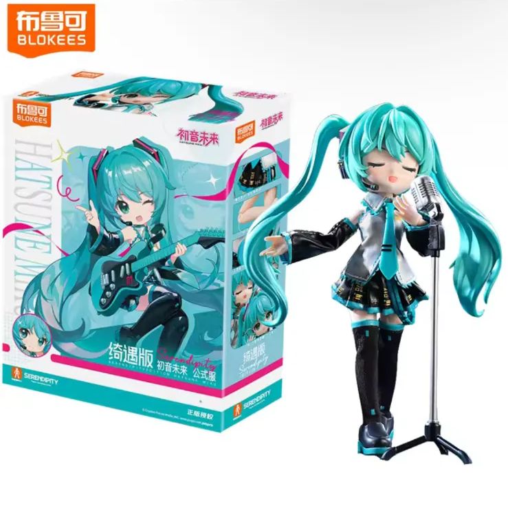 即納】Blokees 布魯可 初音ミク 綺遇版 可動フィギュア ブロック 公式