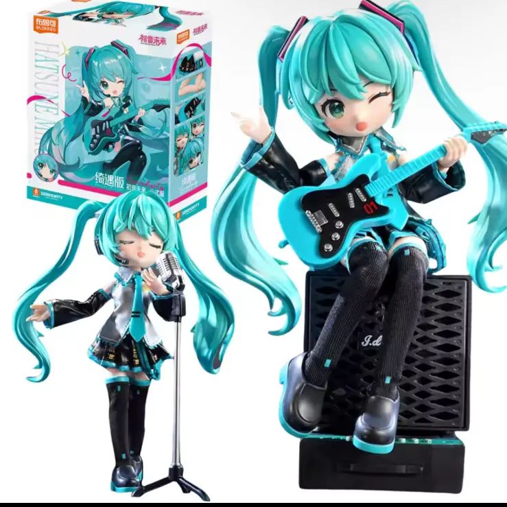 即納】Blokees 布魯可 初音ミク 綺遇版 可動フィギュア ブロック 公式
