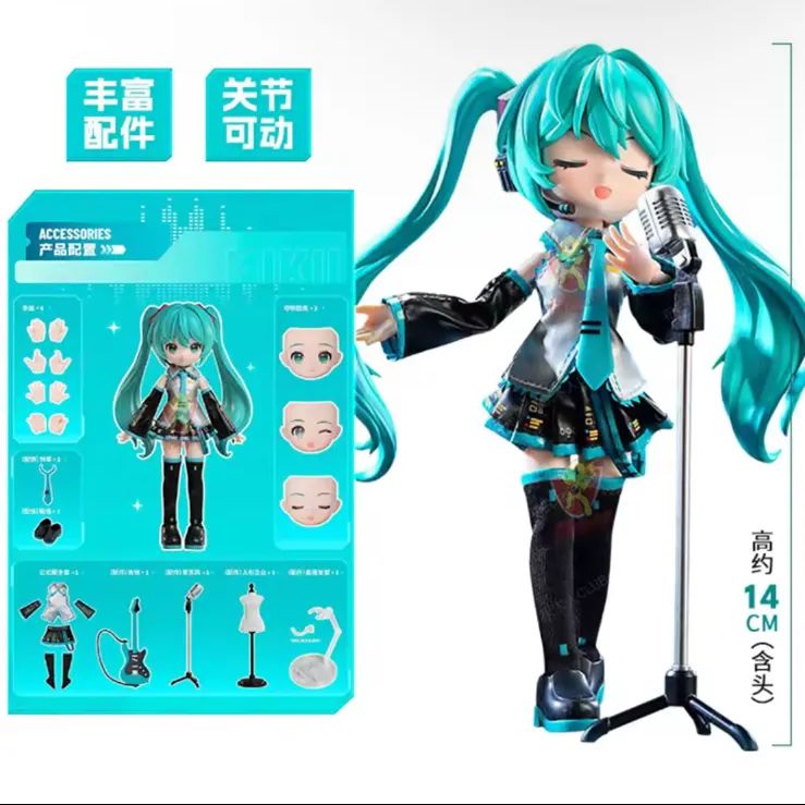 即納】Blokees 布魯可 初音ミク 綺遇版 可動フィギュア ブロック 公式
