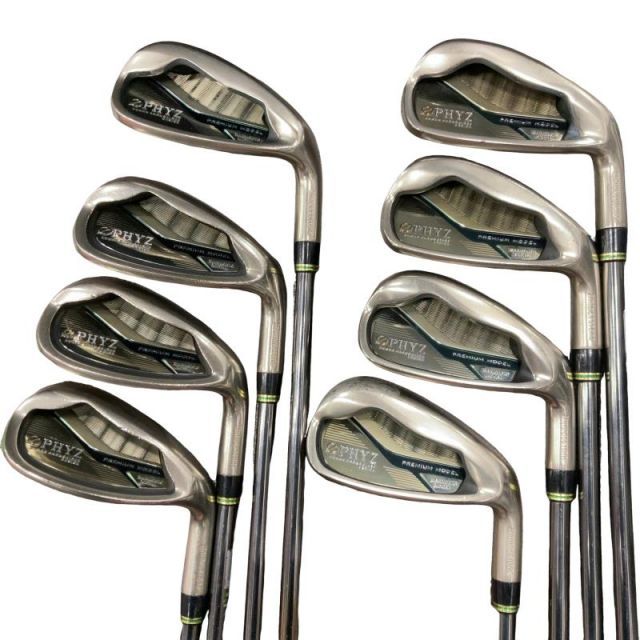 中古】 ブリヂストン PHYZ PREMIUM MODEL 8S アイアンセット IR PP