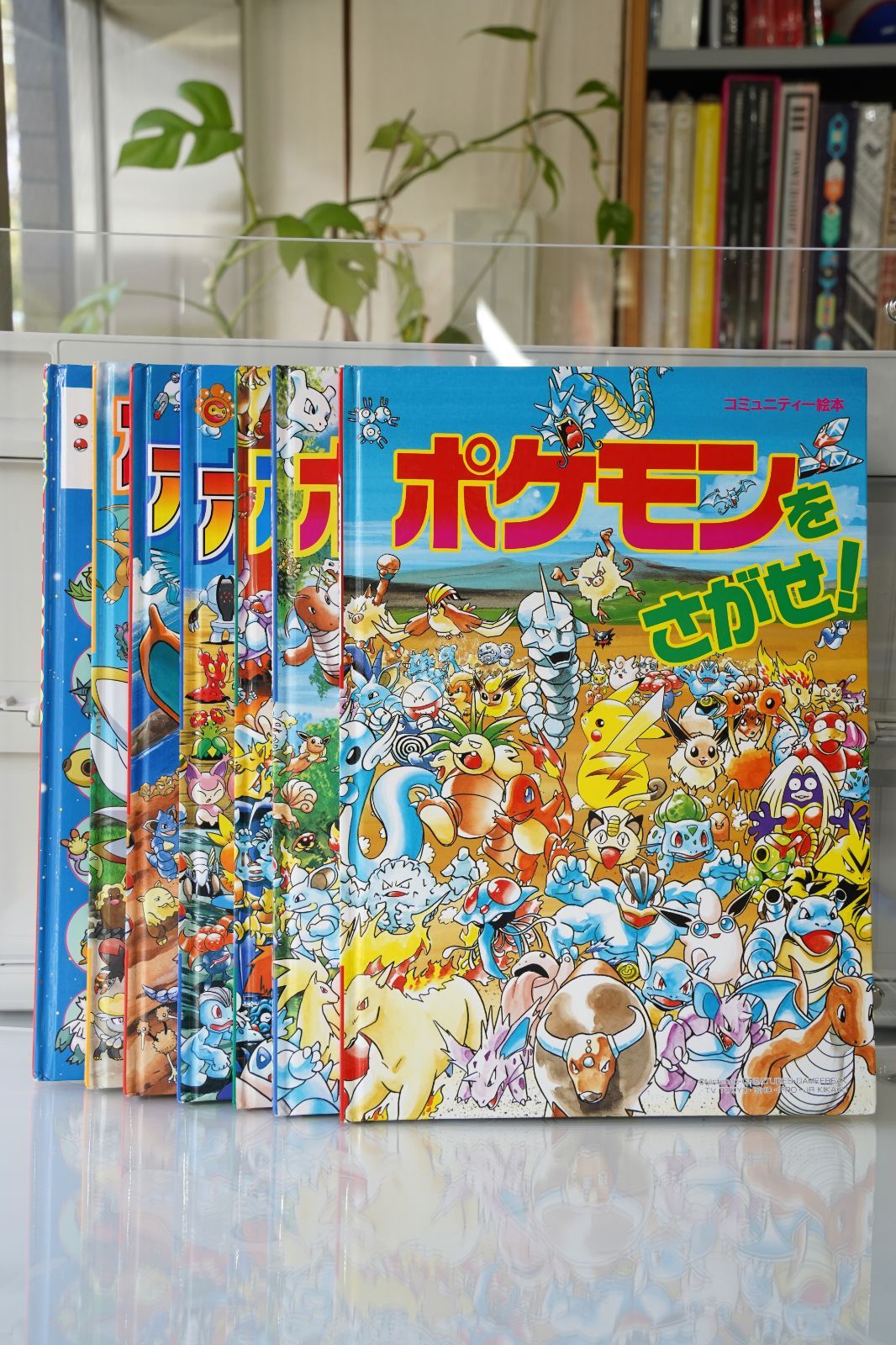 ポケモンをさがせ！ 絵本・パズル まとめ売り 7冊 初代〜サンムーン