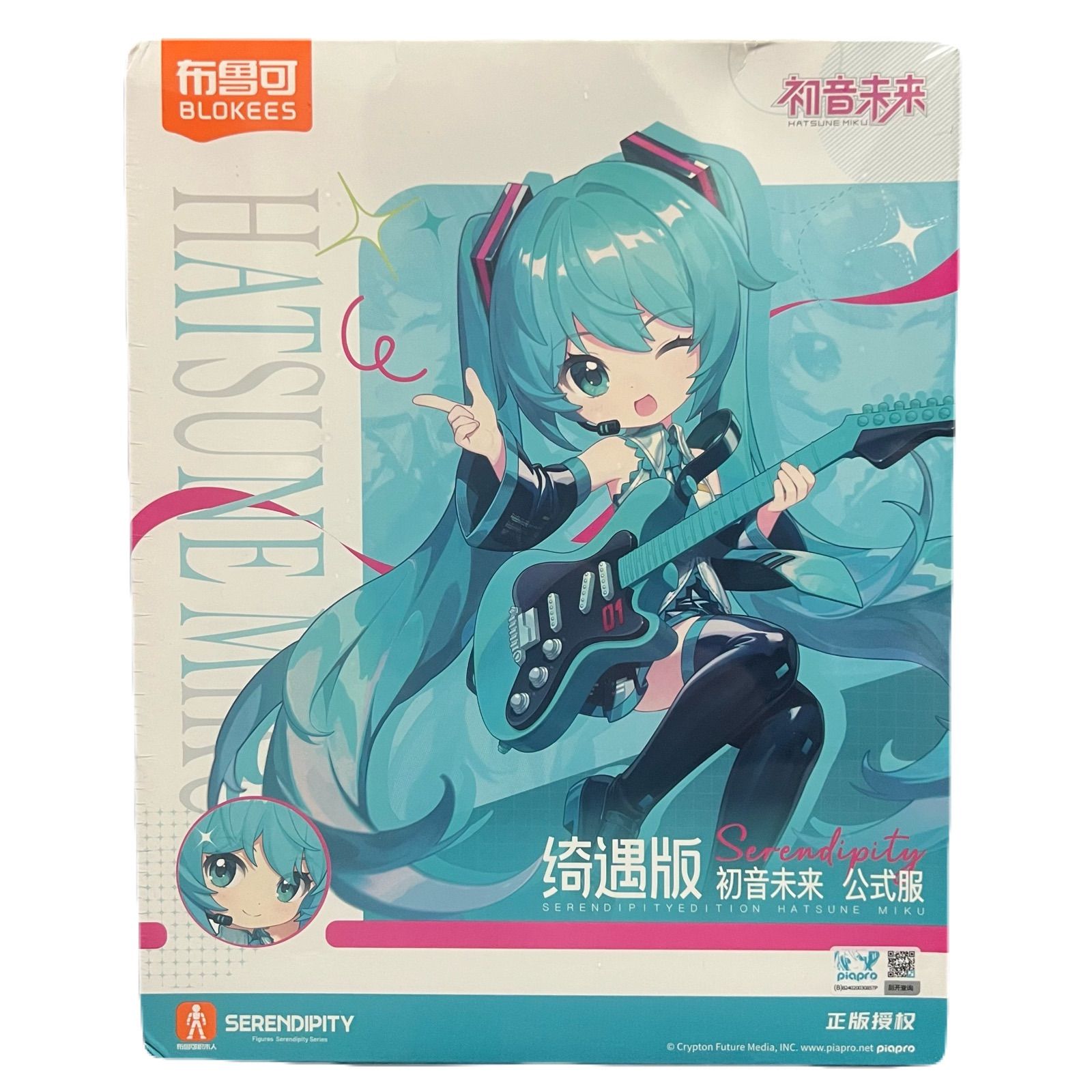 即納】Blokees 布魯可 初音ミク 綺遇版 可動フィギュア ブロック 公式 