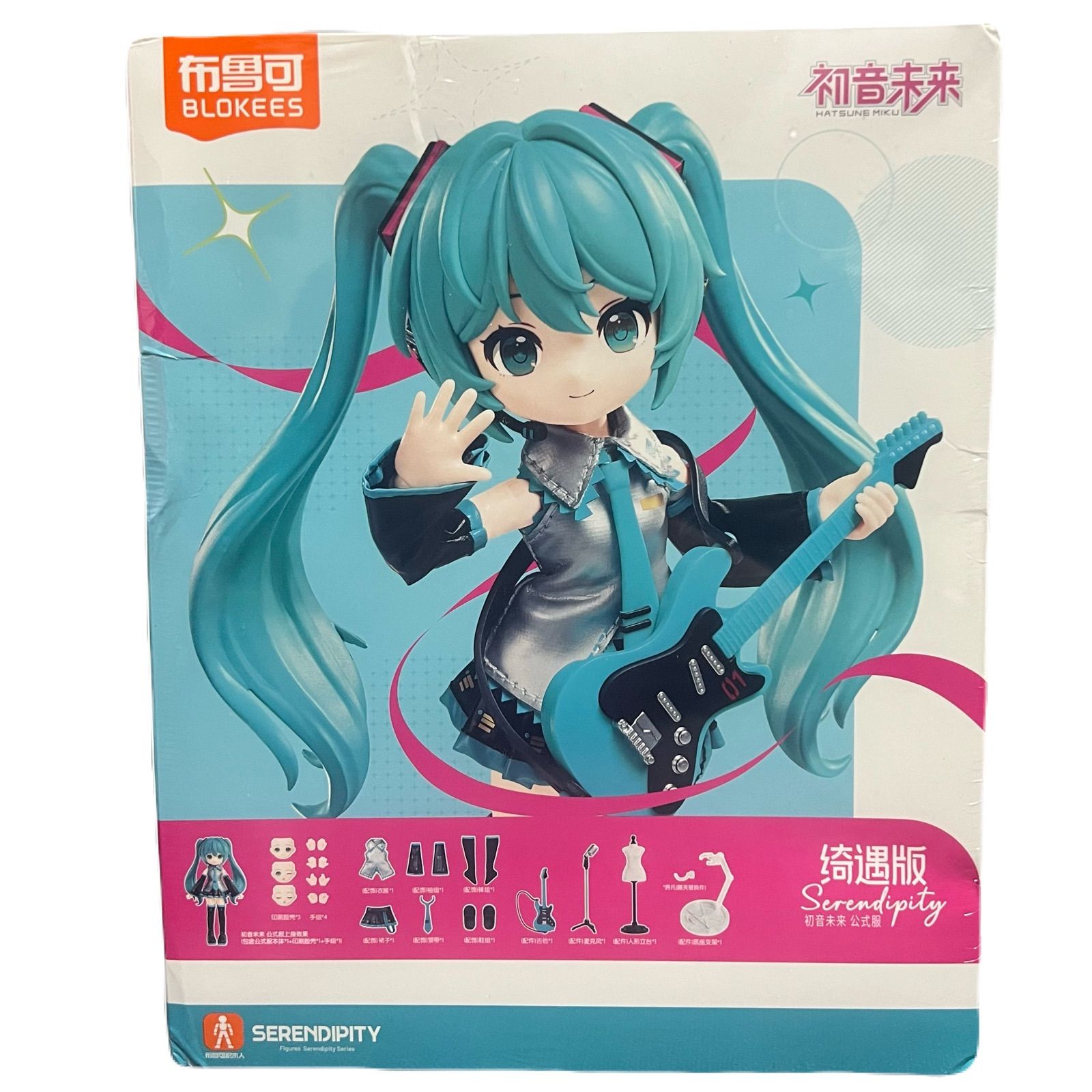 即納】Blokees 布魯可 初音ミク 綺遇版 可動フィギュア ブロック 公式