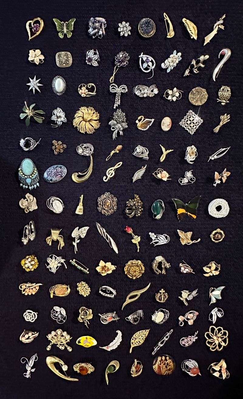 注文 【vintage】ブローチ まとめ売り 大量 100点以上