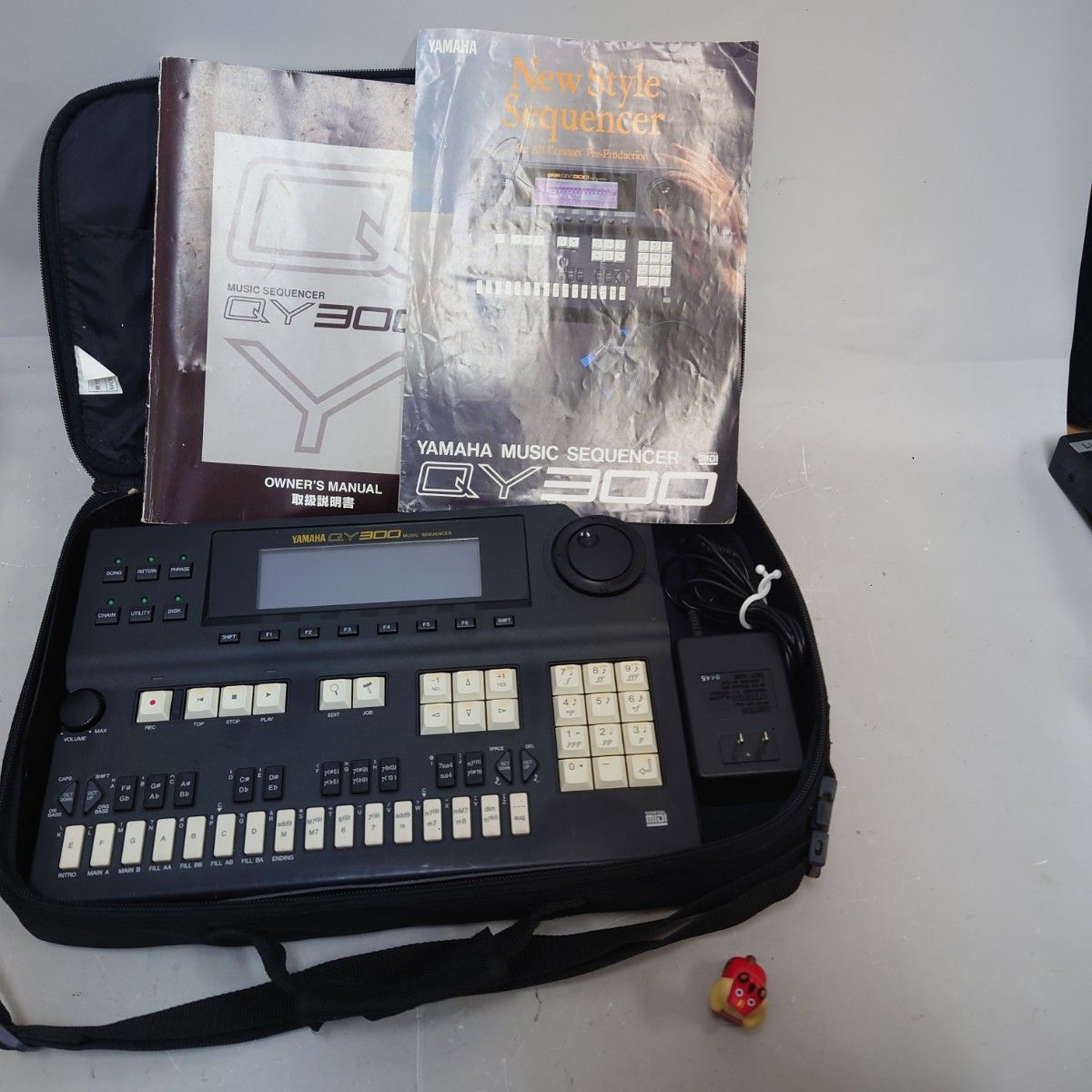YAMAHA QY300 Music Sequencer 動作品 ケース ACアダプター 説明書付