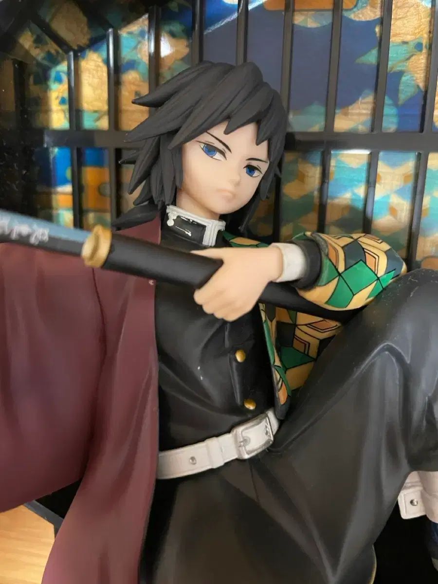 鬼滅の刃 鬼滅の刃 冨岡 配送 義勇 屏風 ラストワン フィギュア 一番