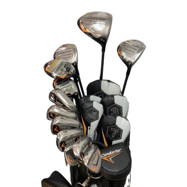 美品　マジェスティ Conductor メンズ　ゴルフ 13本セット　初心者 中古】 マジェスティゴルフ(旧マルマン) Conductor(2023) 13S(キャディ