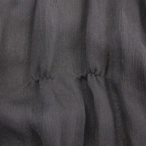 アドーア ADORE ドレス ドッキングワンピース シルク シアー 切替  